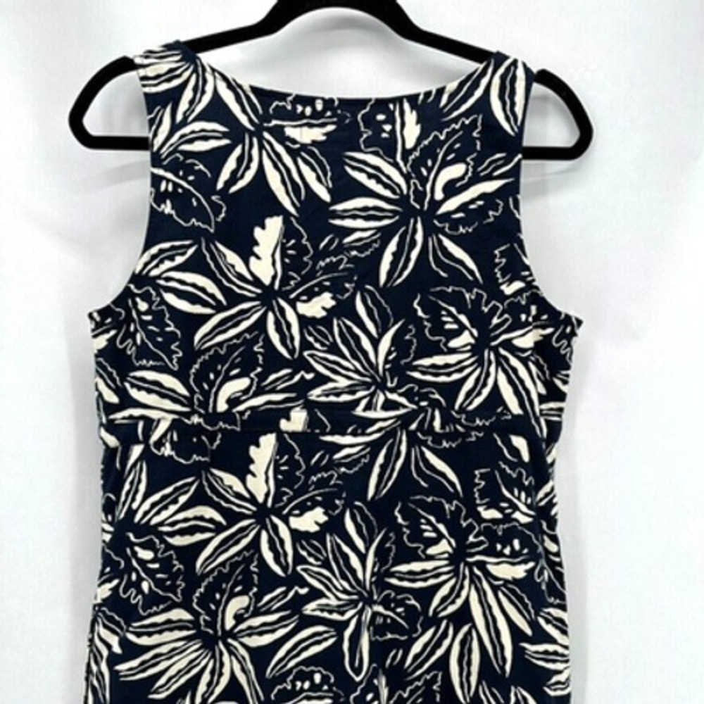 Patagonia Pataloha Dress Limited Edition Size 8 Floral Navy White Beach‎ Resort - Picture 5 of 9